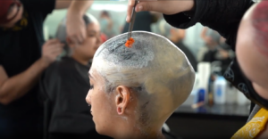 Apply Bald Cap