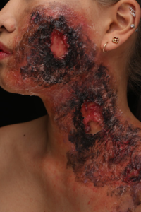 Burn Makeup