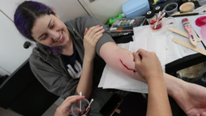 Fake blood With SFX Makeup