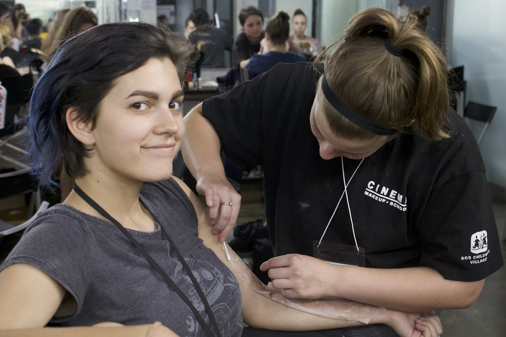 Skin Types Influence SFX Makeup