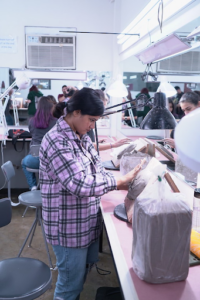 Makeup testing before production