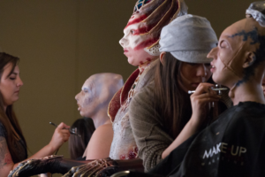 SFX Makeup Artists Create Horror Looks