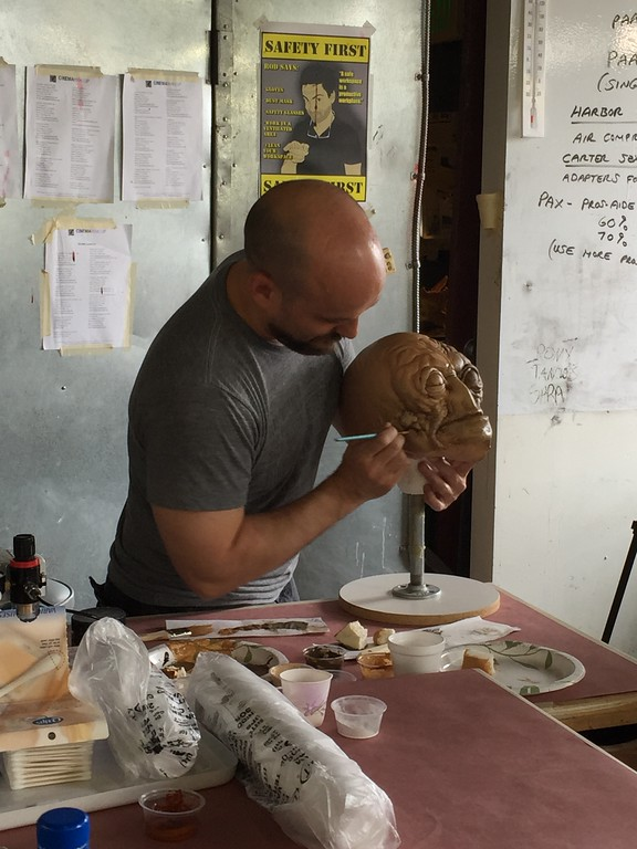 Sculpting the Alien Creature