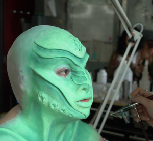 Airbrushing on Foam Latex Prosthetics